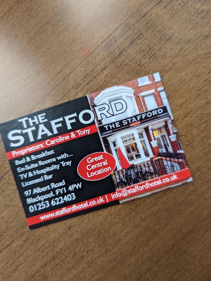 Bed and Breakfast The Stafford Blackpool Exteriér fotografie
